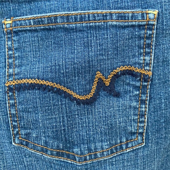 SO Wear It Declare It jeans stitching on back pockets Sz 5Average - Picture 8 of 11